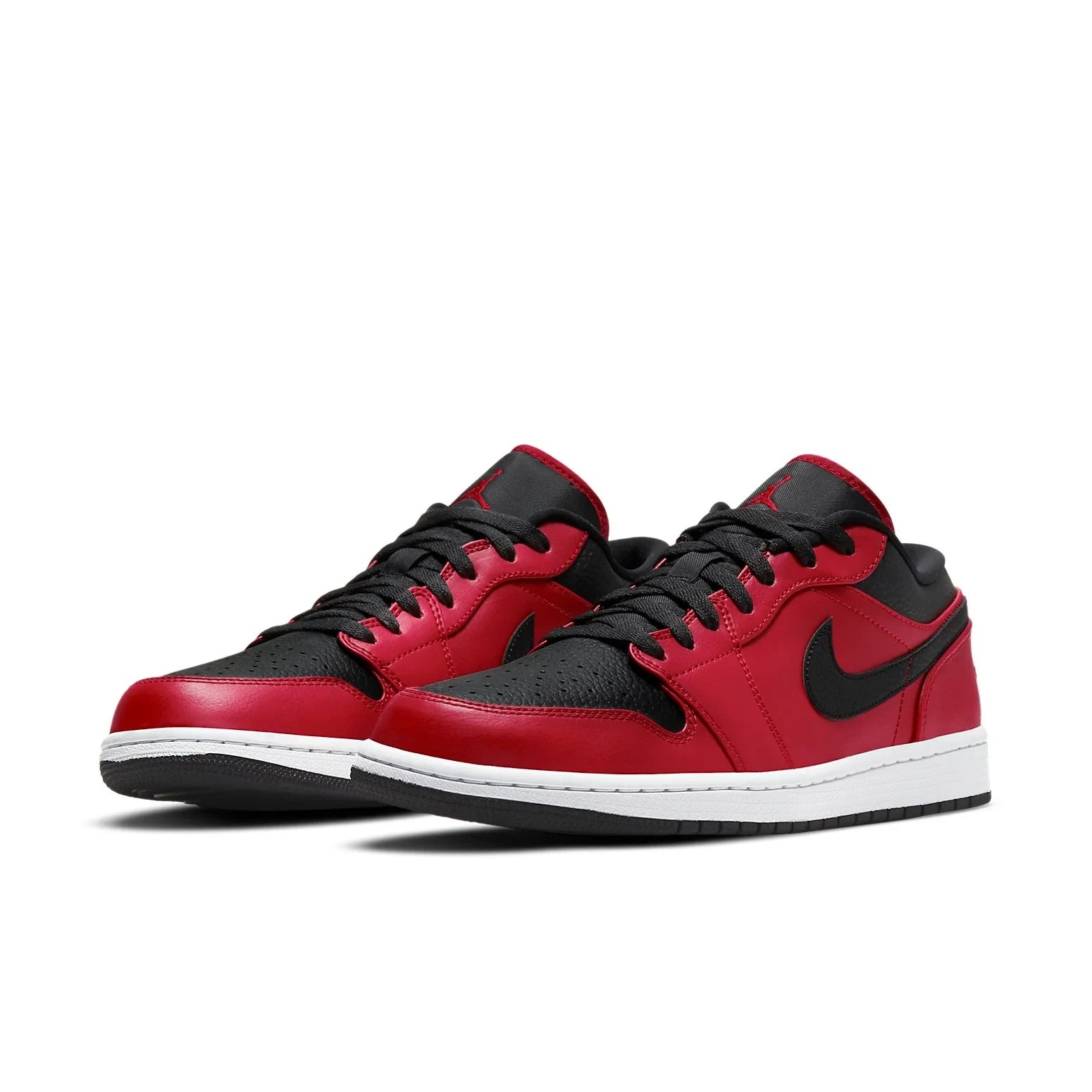 553558-605 Nike Air Jordan 1 Low "Gym Red" (Men's)