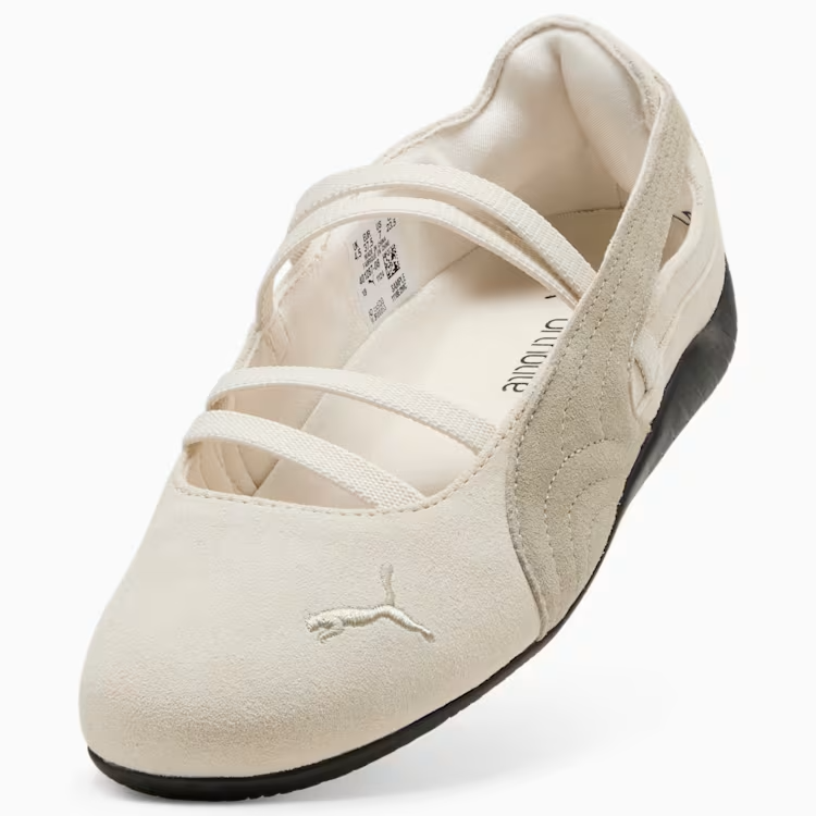 401287-08 Puma Speedcat Ballet SD Alpine Snow Puma Black (Women's)