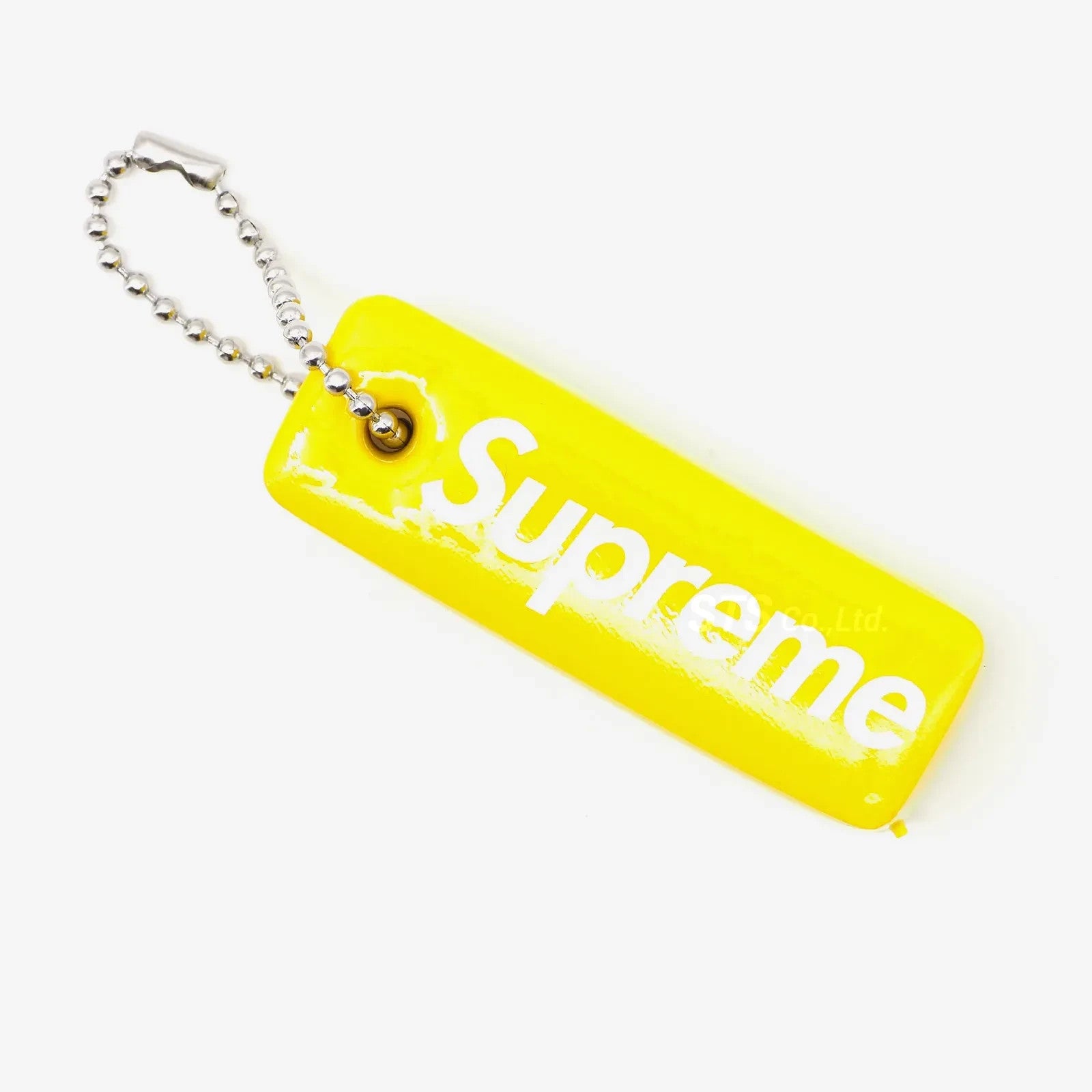 Supreme Floating Keychain Yellow