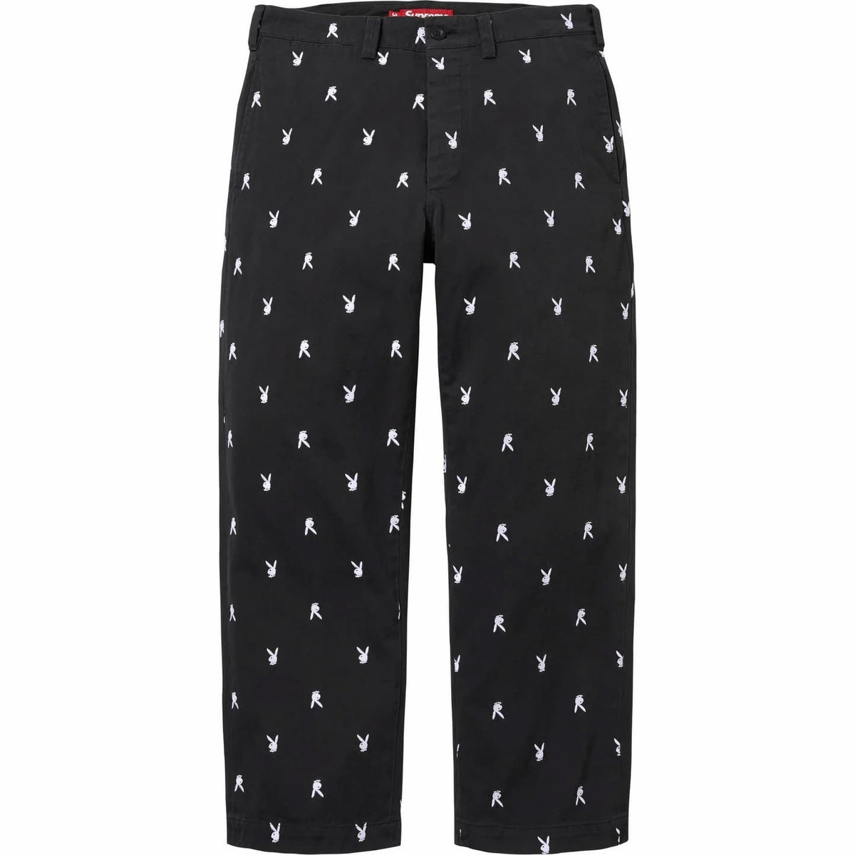 Supreme Chino Pant Black Playboy