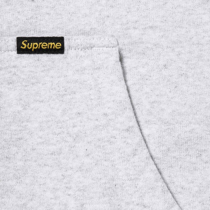 Supreme Reversible Work Zip Up Hooded Sweatshirt Ash Grey
