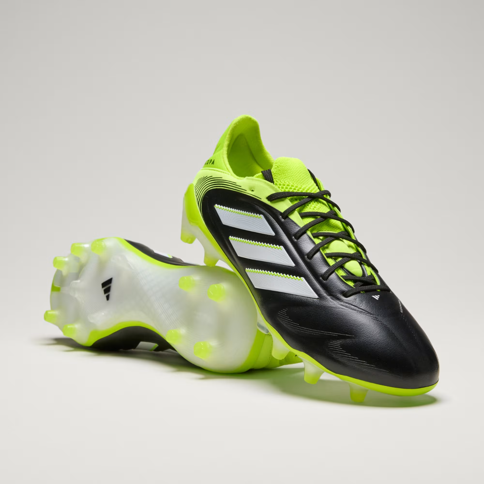 JH6304 adidas Copa Pure 3 Elite FG Core Black/Cloud White/Lucid Lemon (Men's)