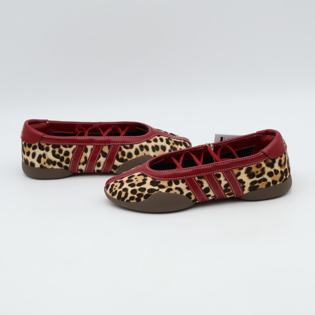 KJ0647 adidas Taekwondo Mei Ballet Pony Hair "Leopard" (Women's)