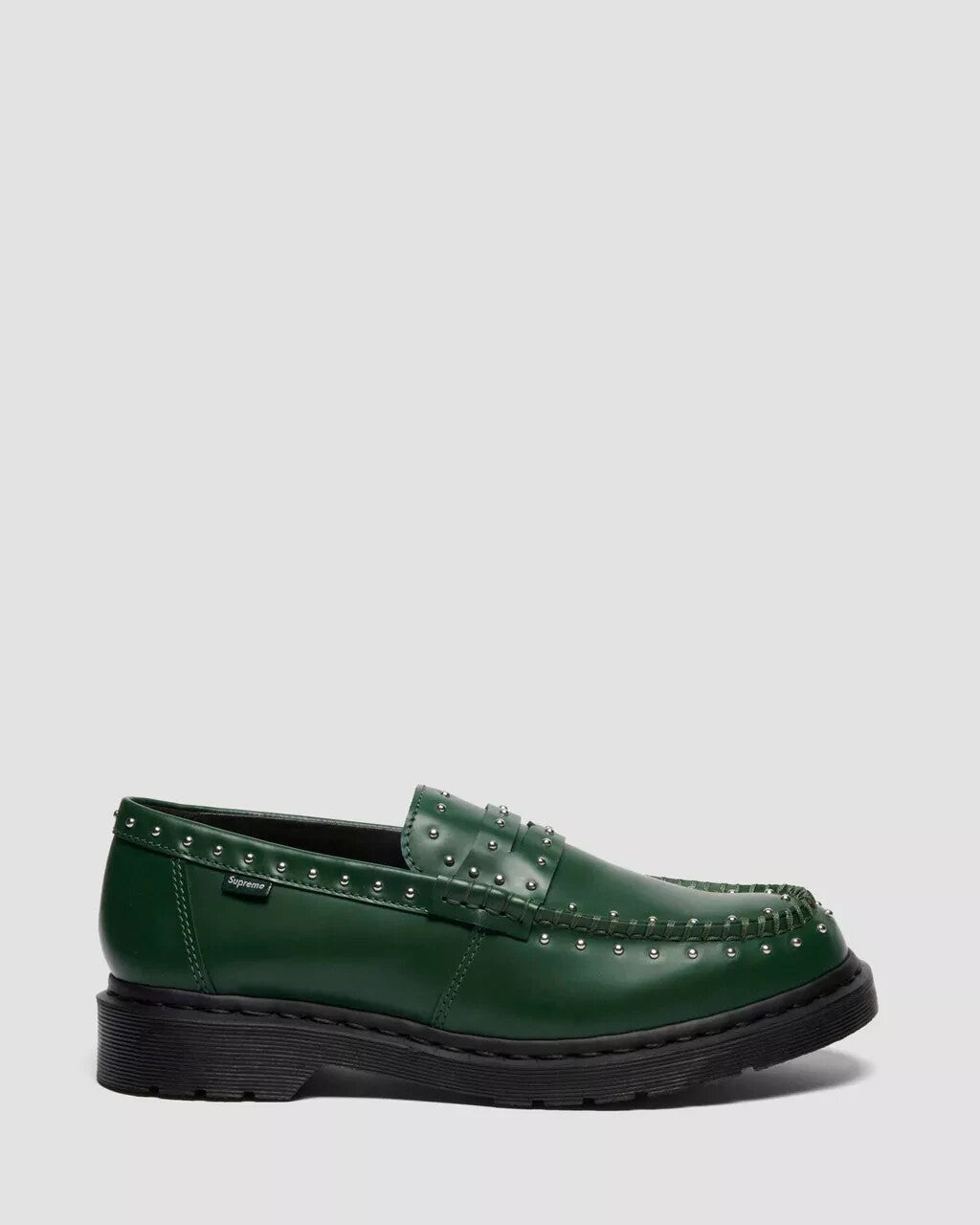 41873300 Supreme Ã Dr.Martens Studded Penton Loafer Dark Green 25SS Week (Men's)