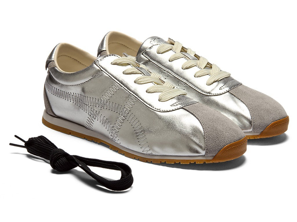 1183C619-020 Onitsuka Tiger Tiger Corsair A55 "Pure Silver/Steeple Grey" (Men's)
