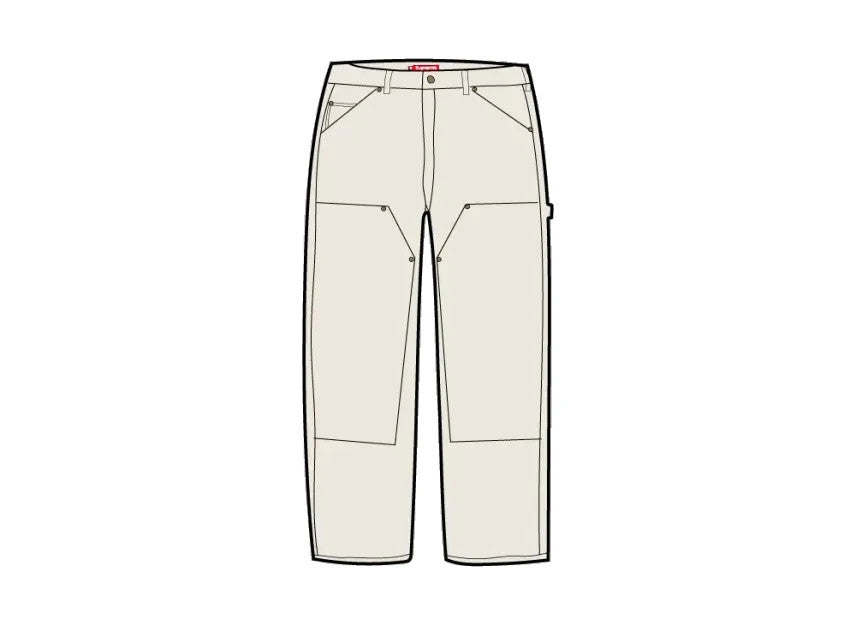 Supreme Worn Double Knee Painter Pant (26SS) "Natural"