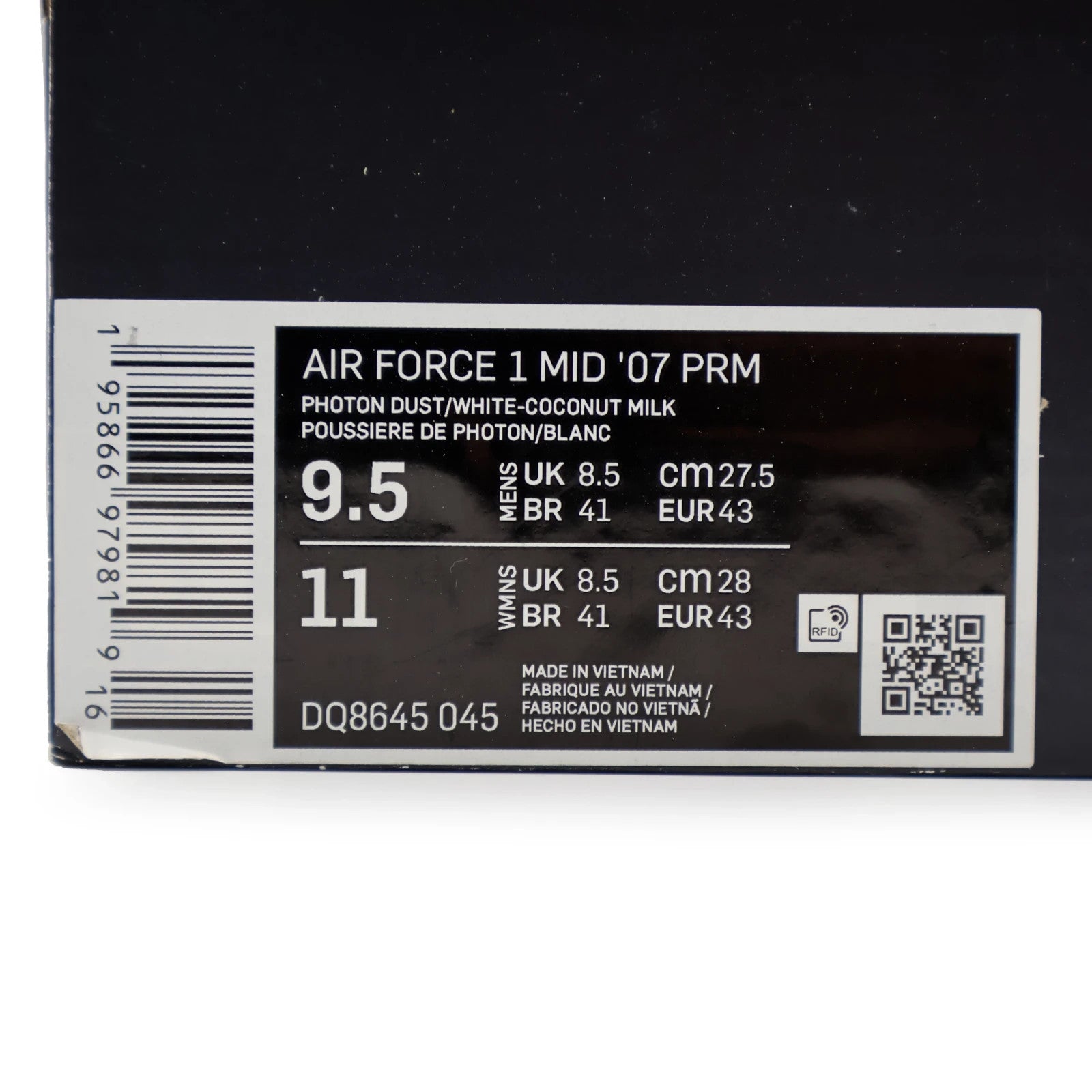 DQ8645-045 Nike Air Force 1 Mid Copy Paste (Men's)