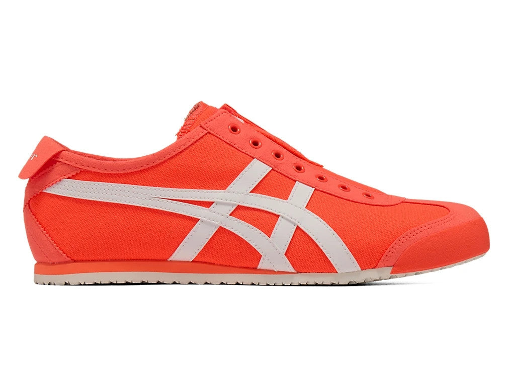 1183A360-702 Onitsuka Tiger Mexico 66 Slip On Flash Coral/White (Men's)