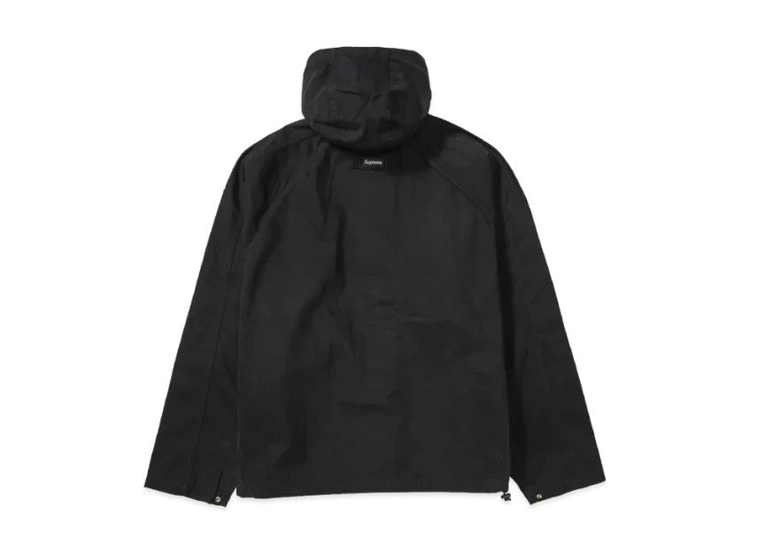 Supreme Hooded Raglan Jacket "Black"