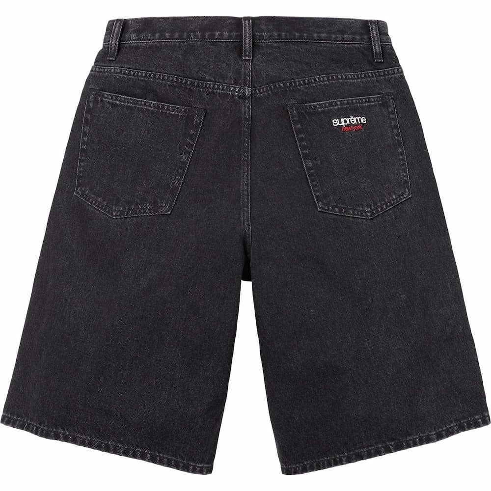 Supreme Baggy Denim Short (26SS) Black