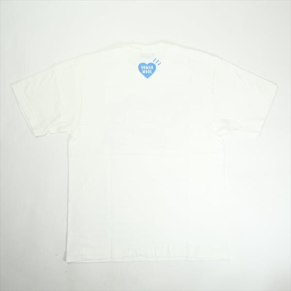 HUMAN MADE Stores Exclusive Animal Graphic T-Shirt Offline Store Bulldog White