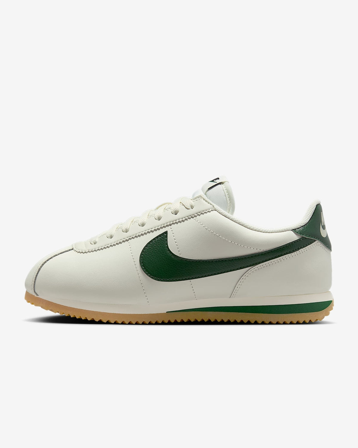 DN1791-110 Nike Cortez Sail Gum Yellow Black Fir (Women's )