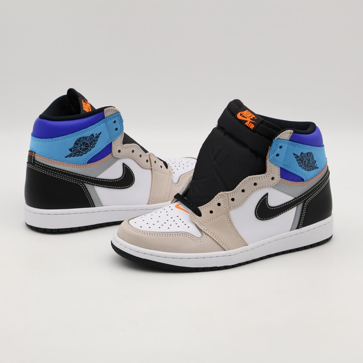 DC6515-100 Nike Air Jordan 1 Retro High OG Prototype White Orange (Men's)