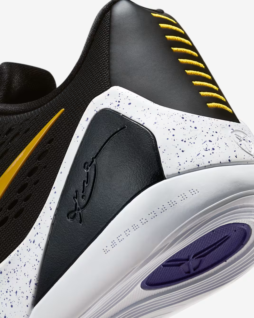 Nike Kobe 9 Elite Low EM Protro Black White University Gold (Men's)
