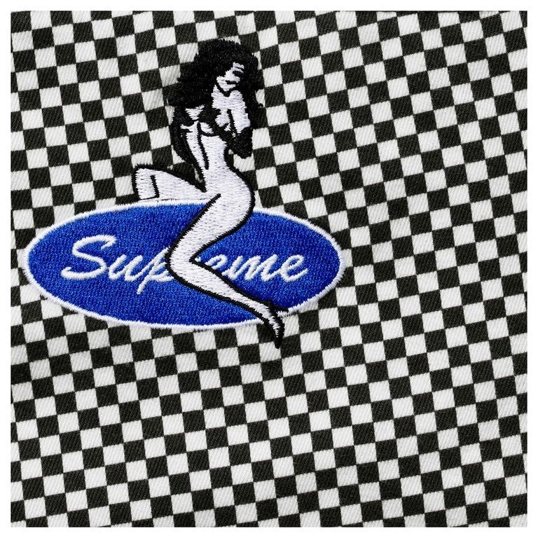 Supreme Chino Pant White Checkerboard (26FW)