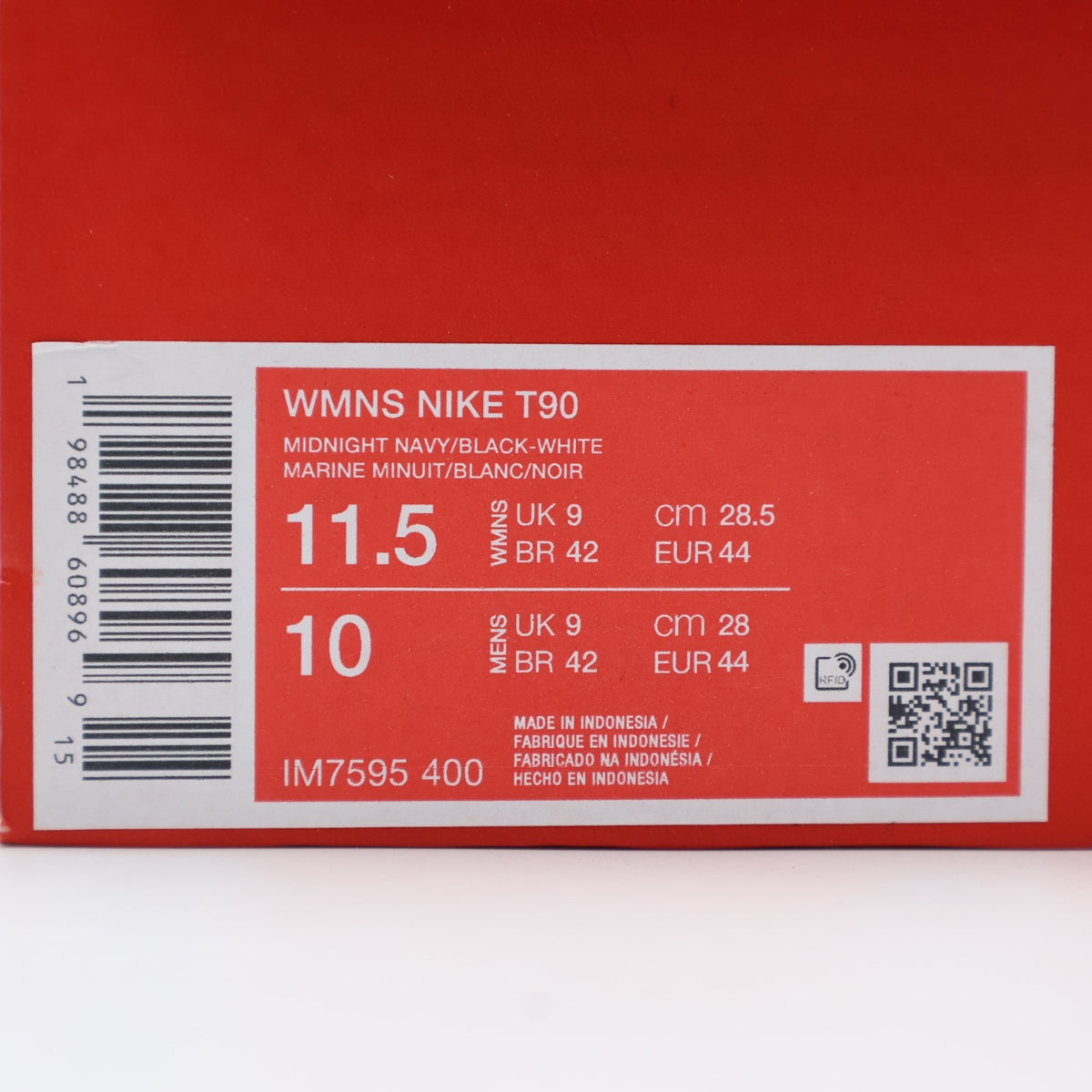IM7595-400 Nike Total 90 3 Midnight Navy White Black (Women's)