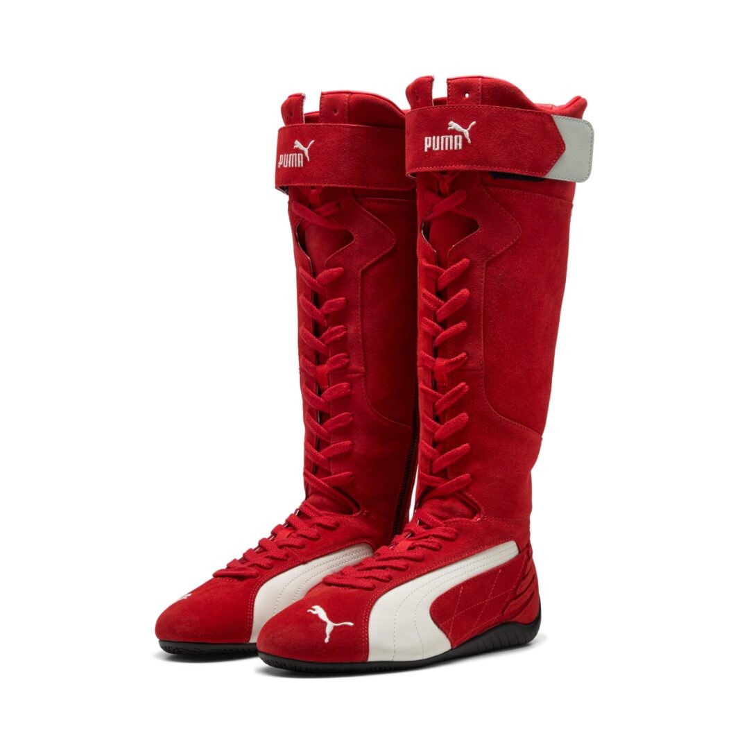 403770-02 Puma Speedcat Boot For All Time Red Frosted Ivory (Women's)