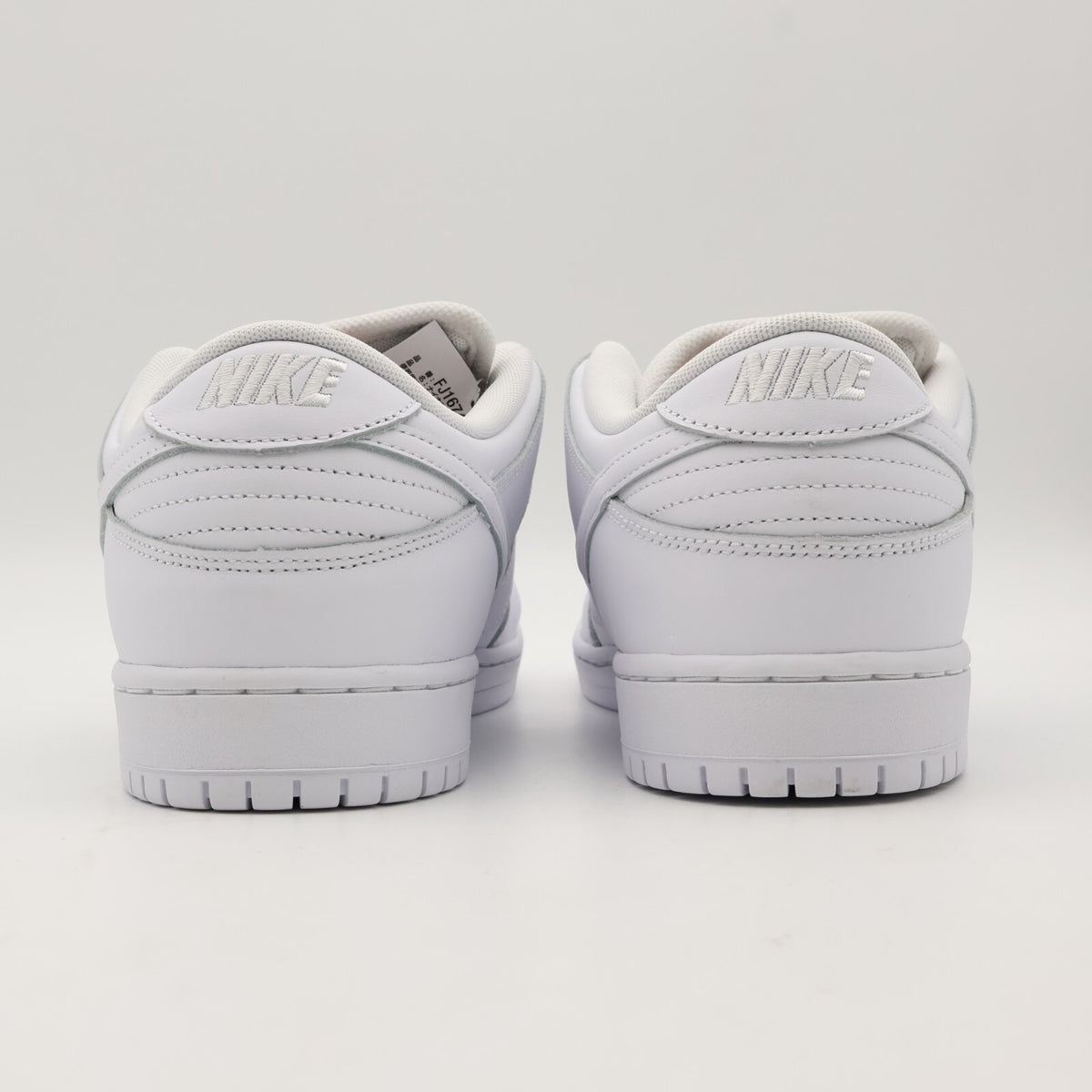 FJ1674-100 Nike SB Dunk Low Pro ISO Triple White (Men's)