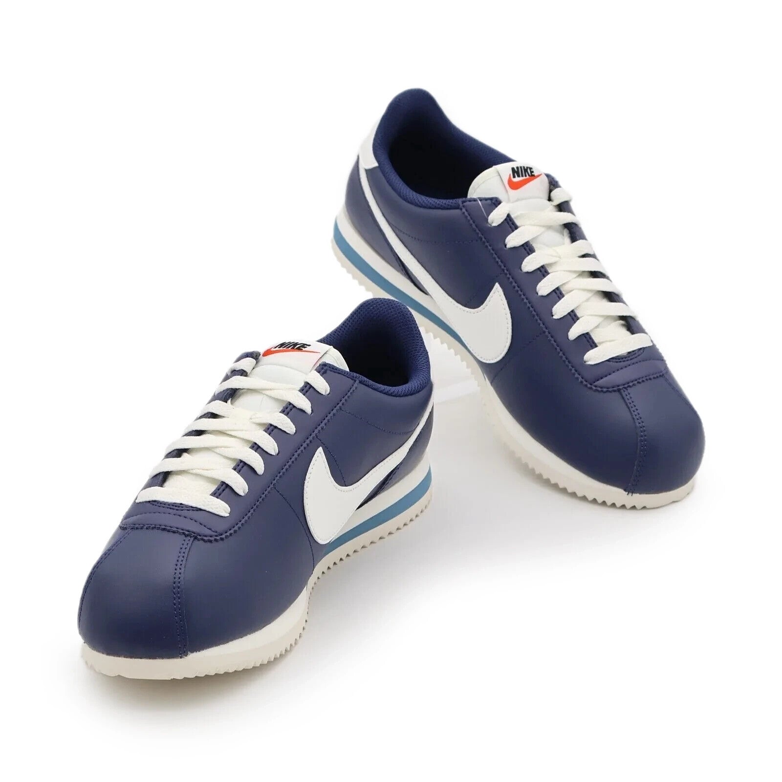 DM4044-400 Nike Cortez Midnight Navy Sail Noise Aqua Blue White (Men's)