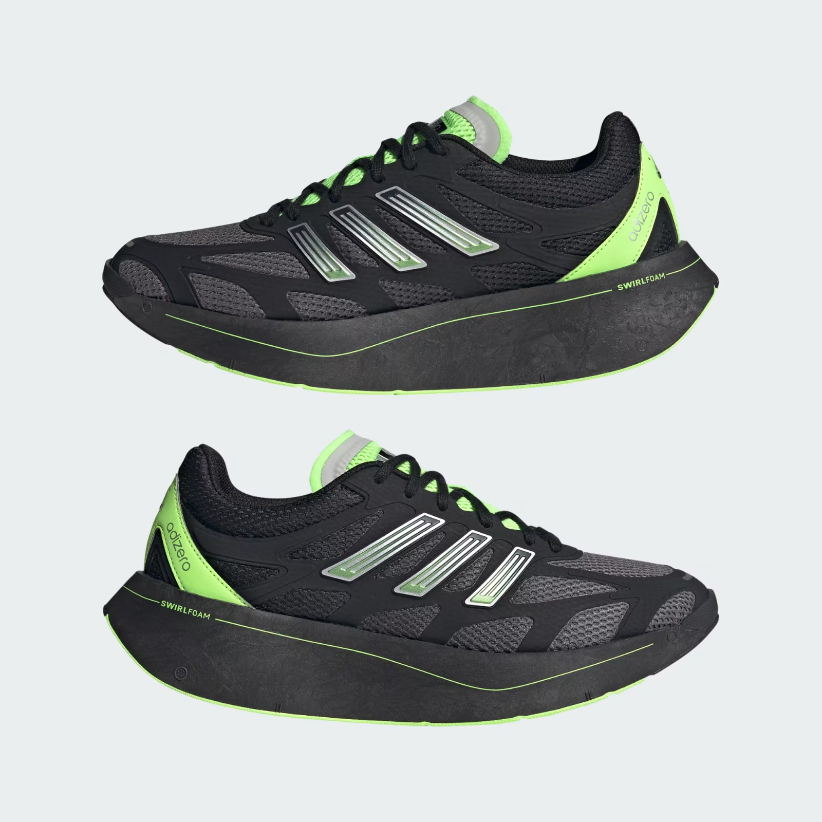 JQ8207 adidas Originals Adizero Aruku Core Black Grey Four Signal Green (Men's)
