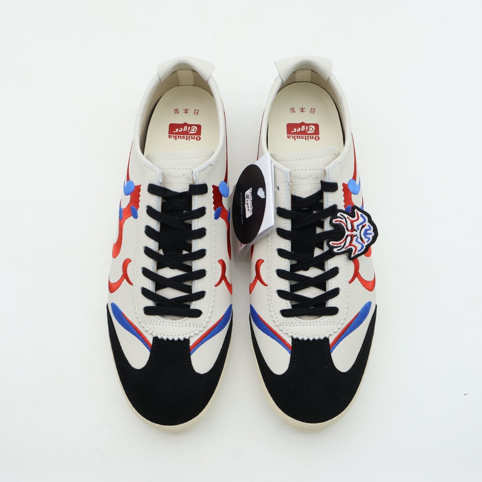 1181A370-103 Onitsuka Tiger NIPPON MADE Mexico 66 Deluxe White Fiery Red (Men's)