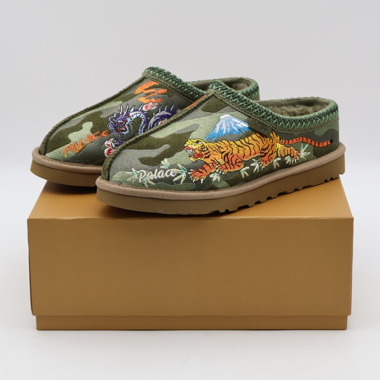1172070-GRNC Palace UGG Tasman Slipper Burnt Camo Olive (Men's)