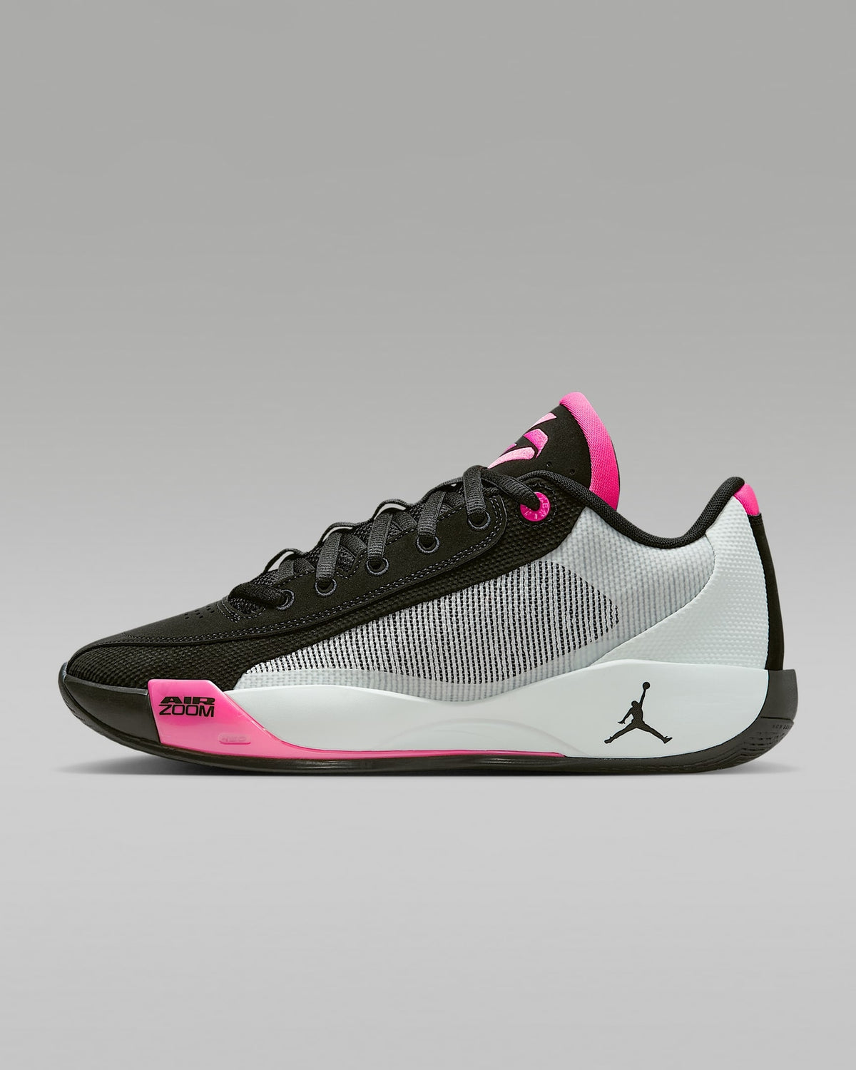 HF0819-001 Luka .77 PF Basketball Shoes Color: Black Barely Green Hyper (Men's)