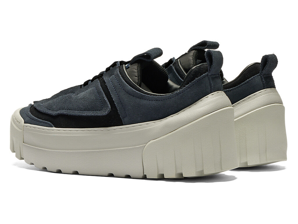 1183C399-400  Onitsuka Tiger Chunky Runner Lo Iron Navy Black (Men's)