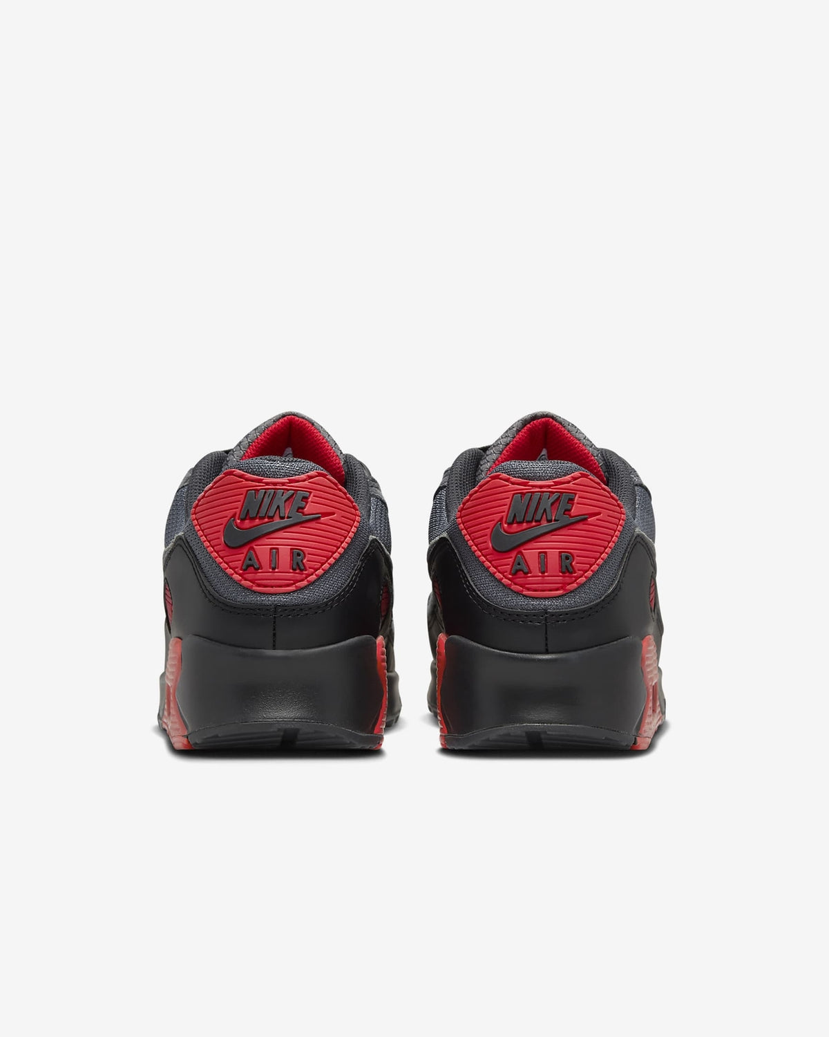 DM0029-007 Nike Air Max 90 Grey Red (Men's)