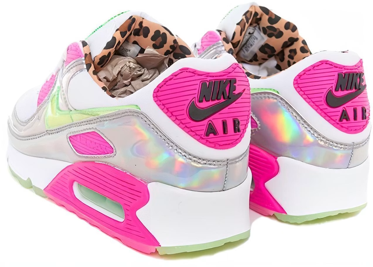 CQ2559-100 Nike Air Max 90 LX "Holographic" (Women's)