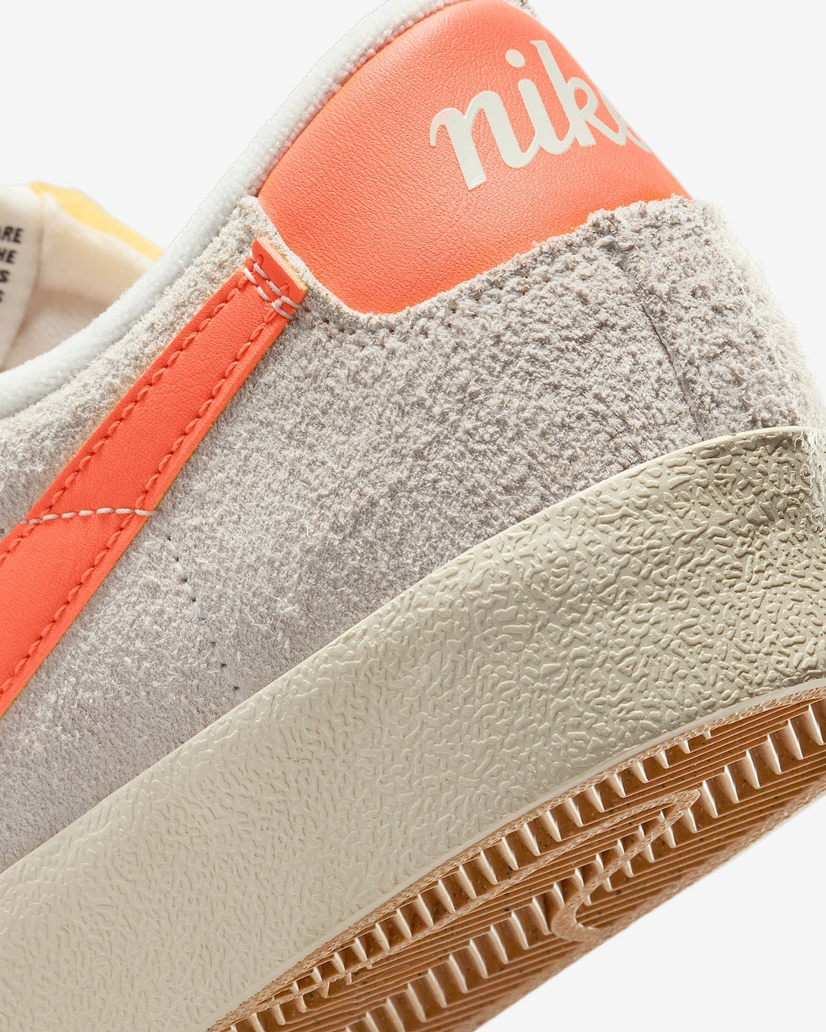 HF3158-100 Nike Blazer Low '77 PRM Summit White Safety Orange Coconut (Men's)