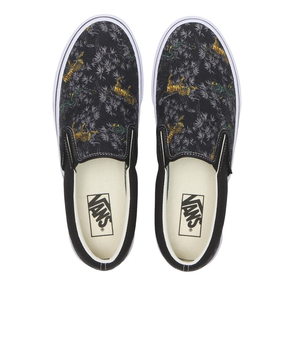 705934-0002 Vans Slip-On "Black/Aloha" (V98CF ALH) (Men's)
