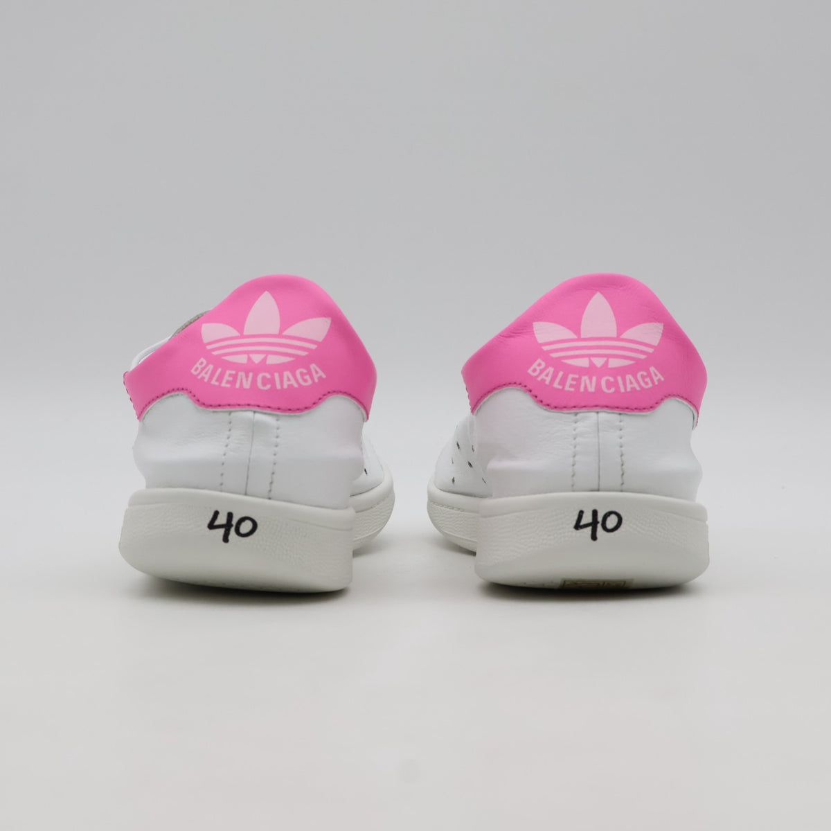 ID7566 BALENCIAGA Ã adidas Stan Smith "White/Pink Glow" (Women's)