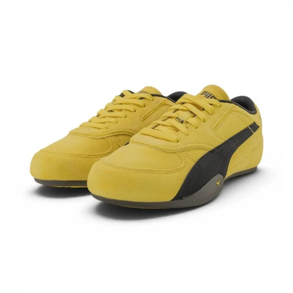 407671-03 Puma Bella Mina Suede "Yellow" (Women's)