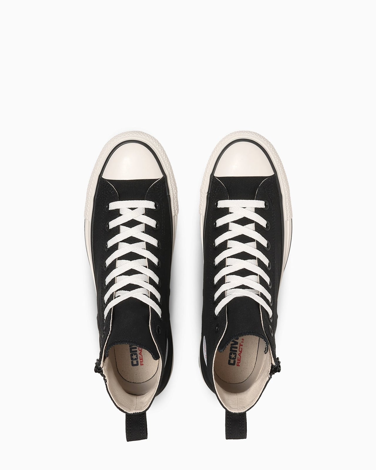 31311730 Converse All Star (R) Lifted Z Hi Black White (Men's)