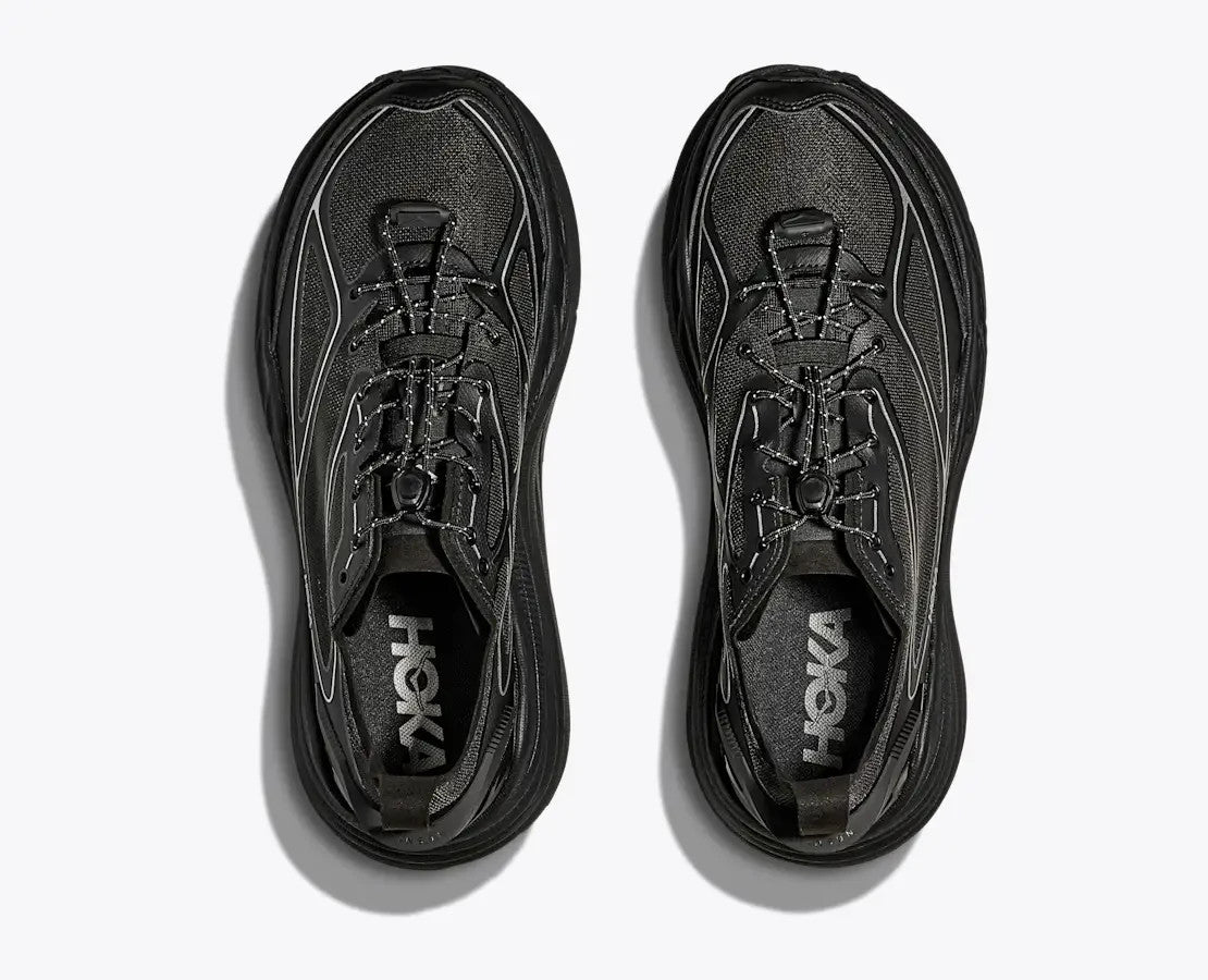 1168931-BKSV Hoka Stinson One 7 Black Silver (Men's)