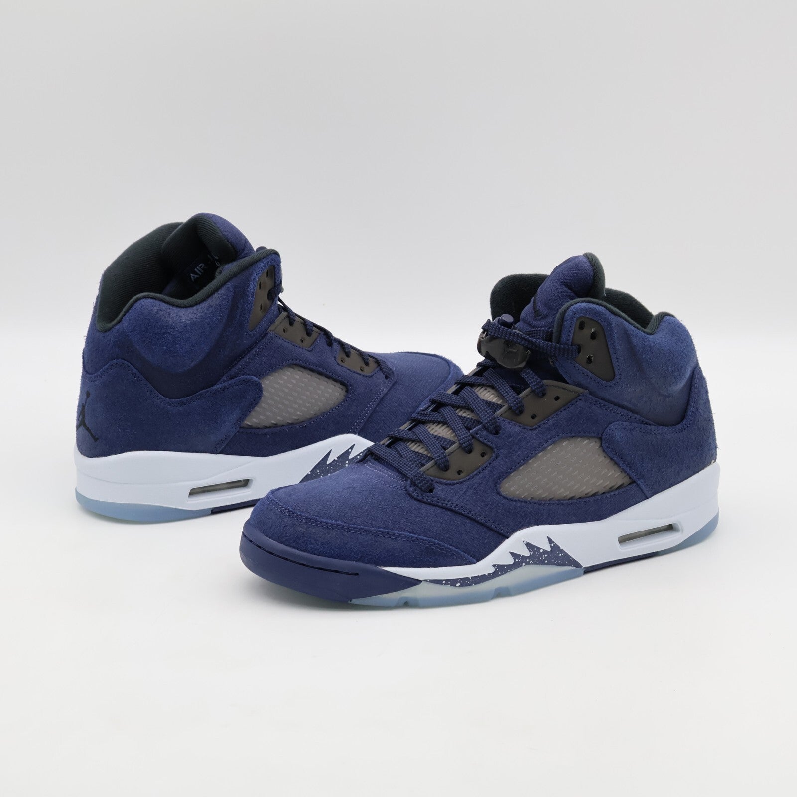 FD6812-400 Nike Air Jordan 5 Retro SE Midnight Navy Blue Georgetown Grey (Men's)