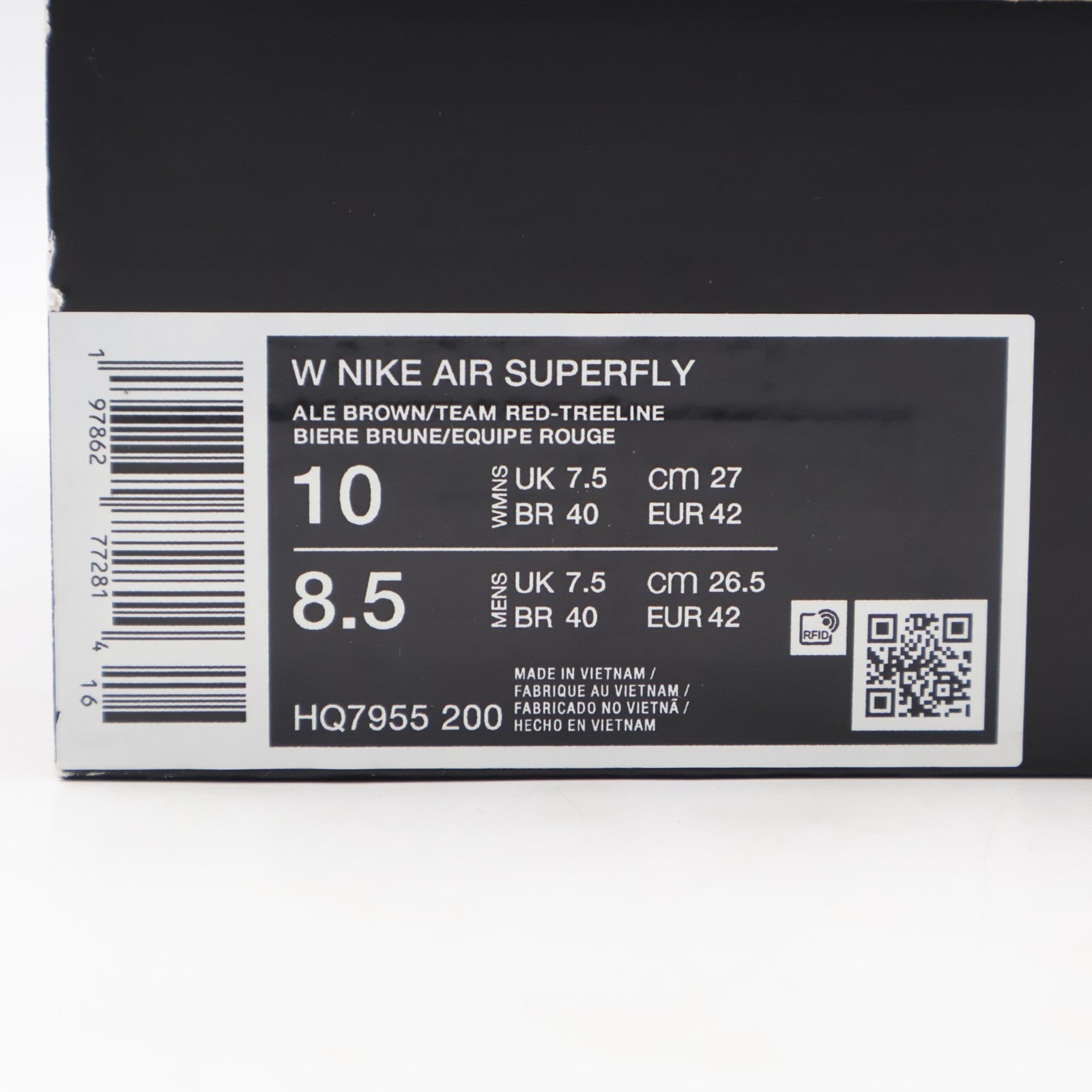HQ7955-200 Nike  Air Superfly Ale Brown (Women's)
