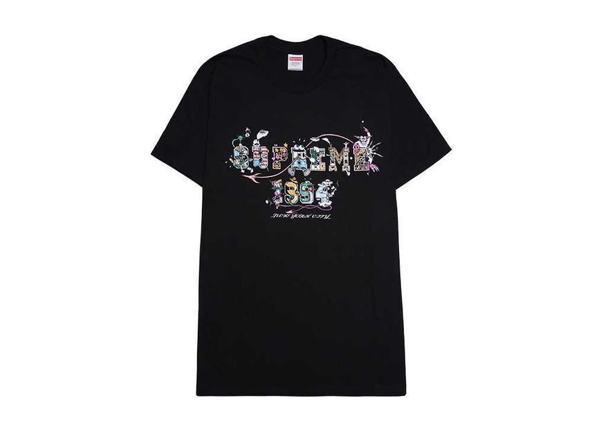 Supreme Varsity Tee Black
