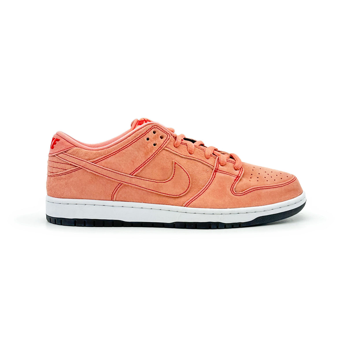CV1655-600 Nike SB Dunk Low Pink Pig Atomic University Red White Beige