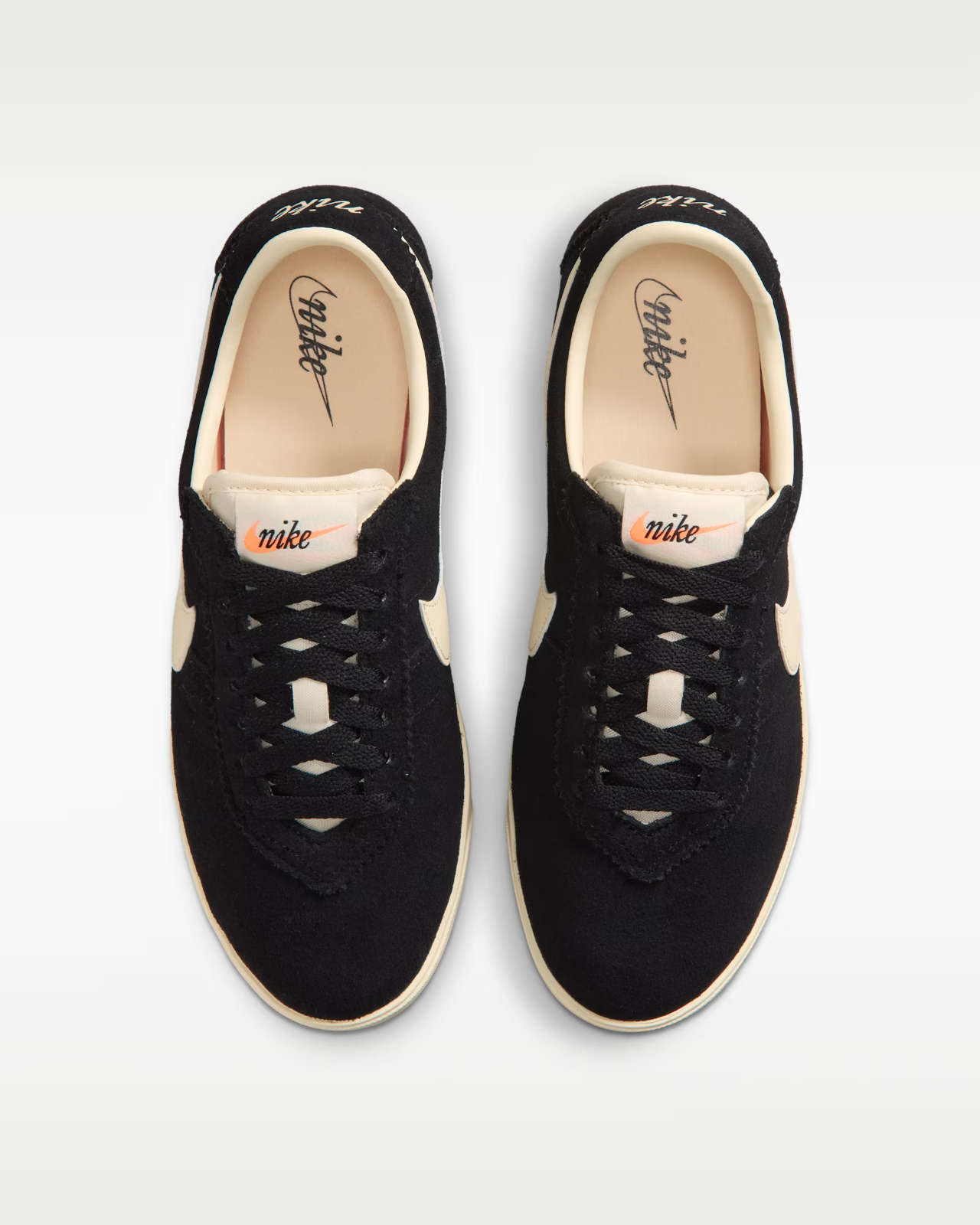 IQ7611-001 Nike Astrograbber Suede "Black/Muslin" (Women's)