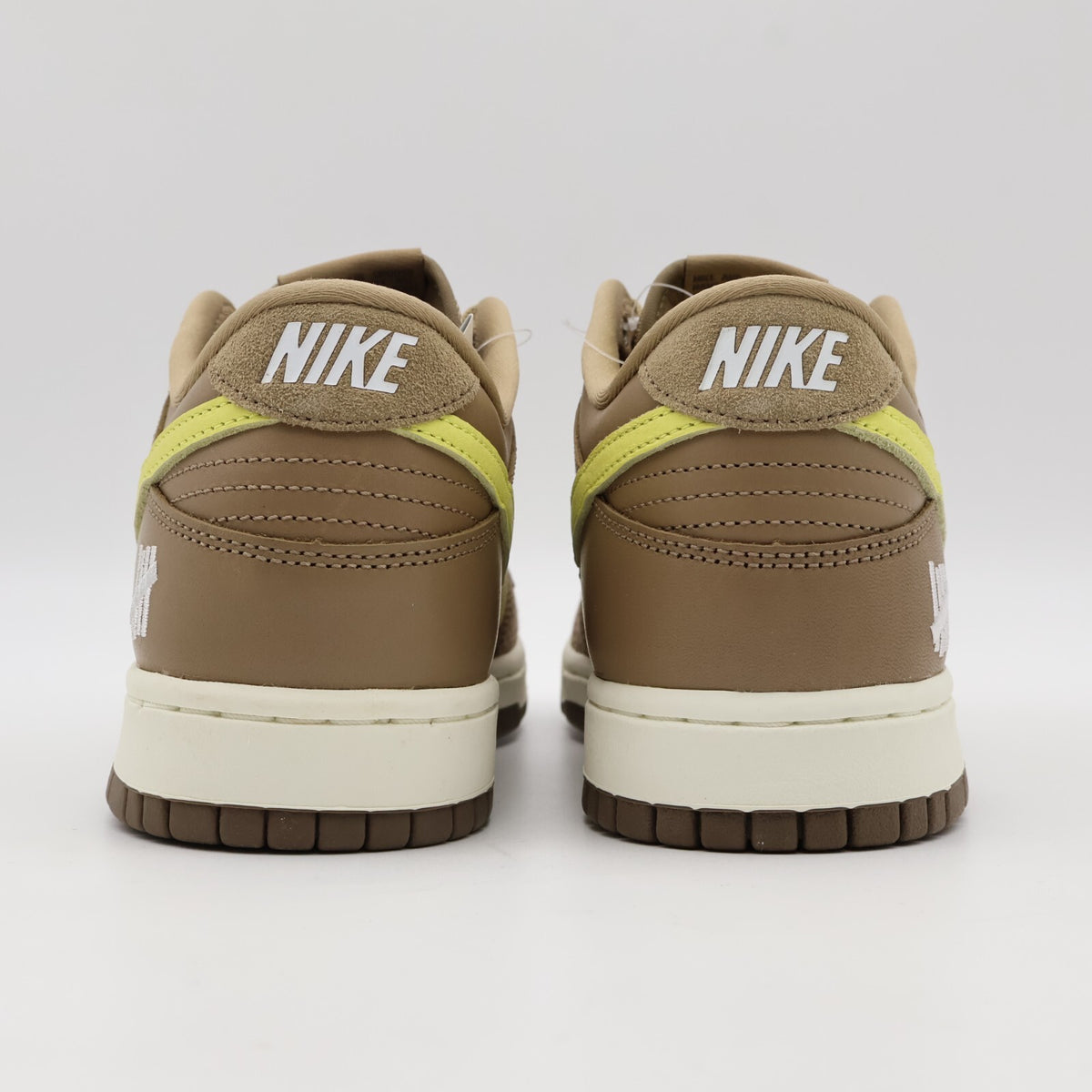 DH3061-200 Nike Dunk Low SP x Undefeated Brown Canteen Lemon Frost Palomino