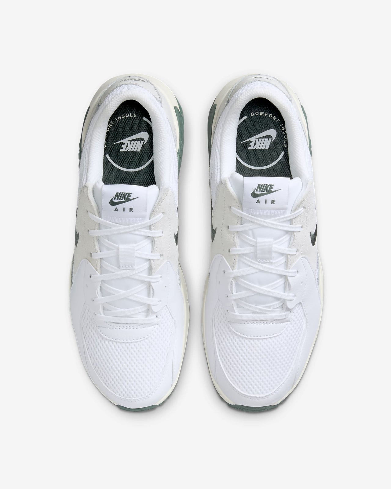 HQ3411-100 Nike Women's Air Max Excee White Vintage Green (Women's)