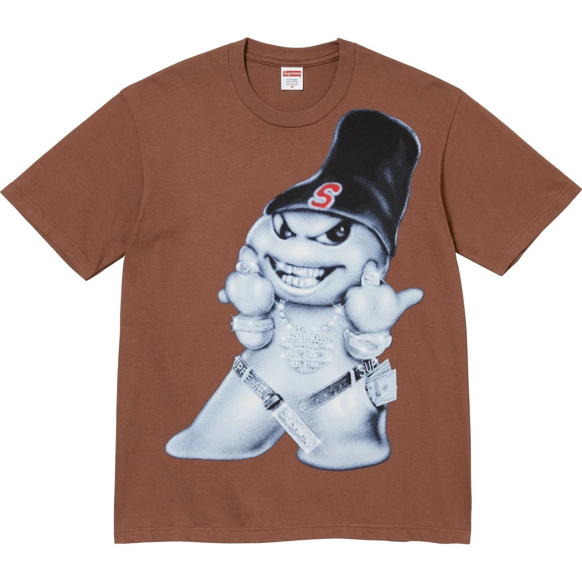 Supreme Snowman Tee Brown