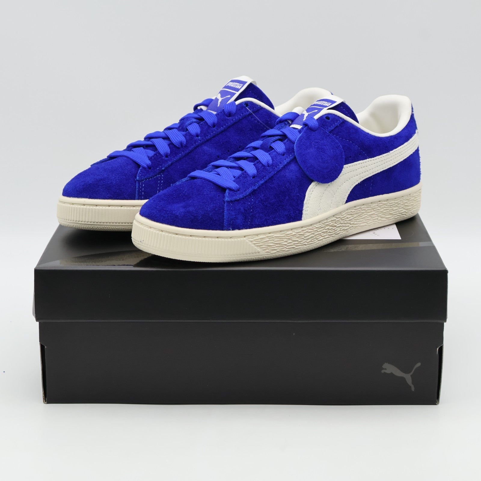 403702-01 Puma Suede Charles F Stead 3 Clyde Royal Puma White (Men's)