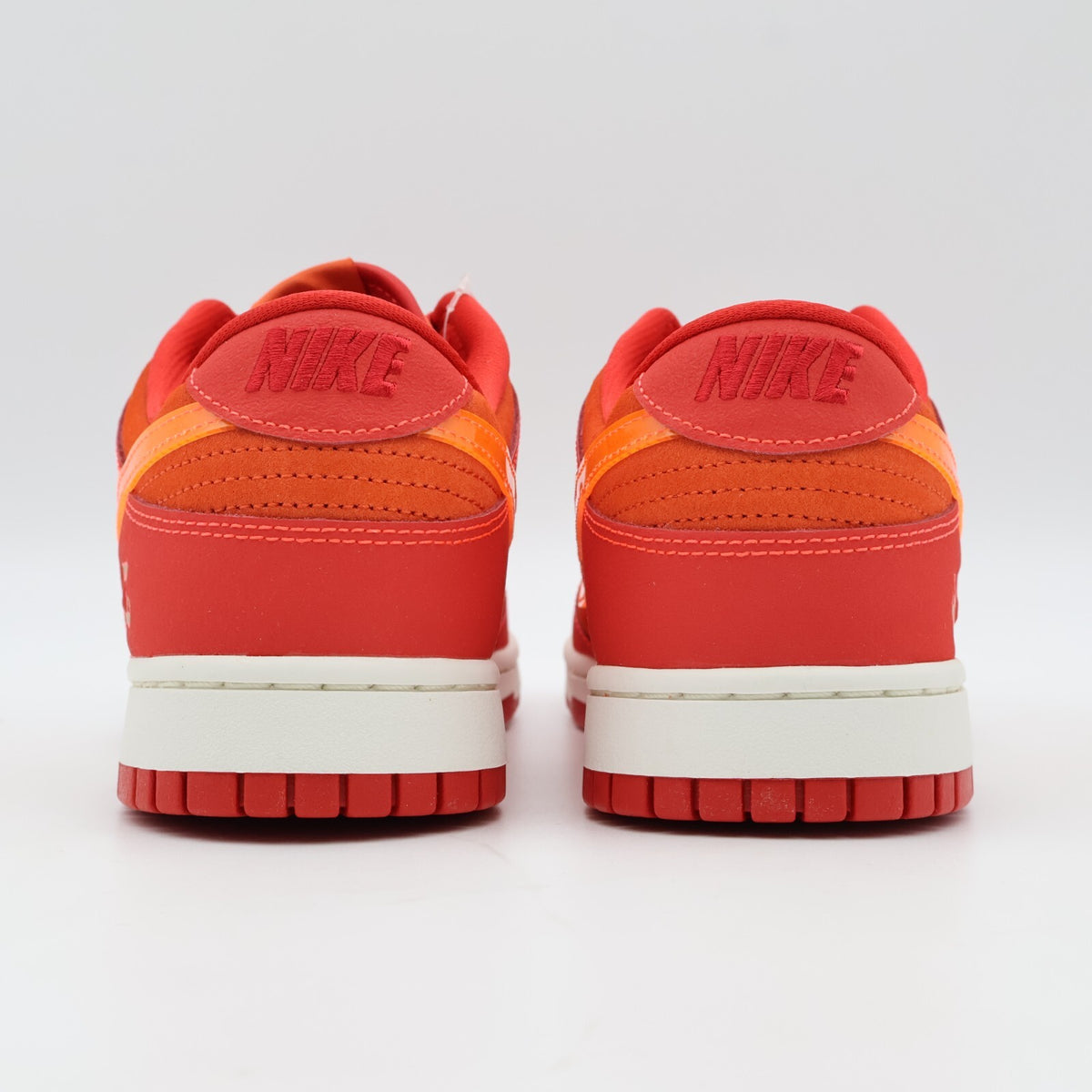 FD0724-657 Nike Dunk Low ATL University Red Bright Crimson Orange (Men's)