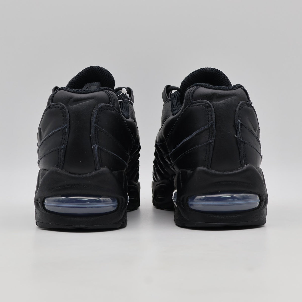 IM0696-001 Nike Air Max 95 Leather Big Bubble QS Triple Black (Men's)