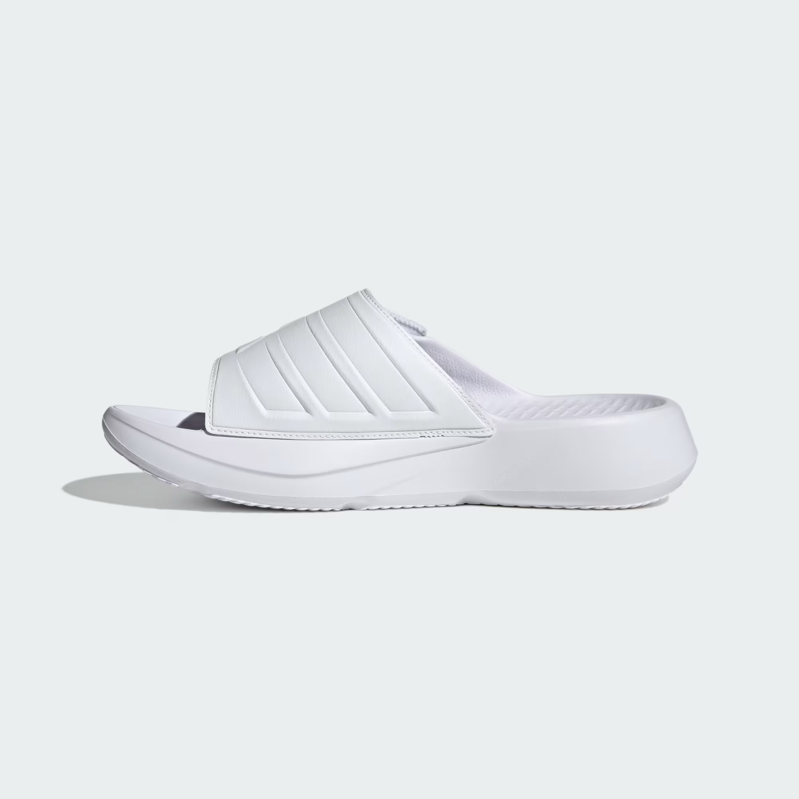 JS3584 adidas Lightblaze Slide Cloud White/Core Black (Men's)