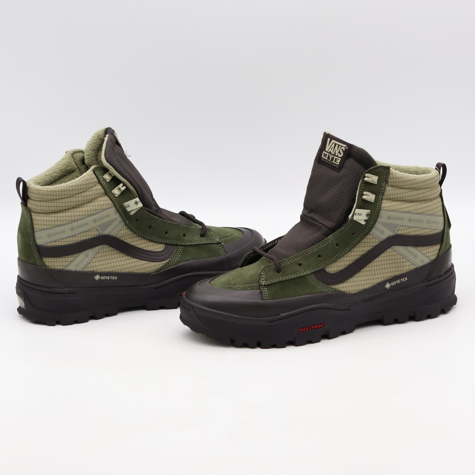 VN000DARF87 Vans Sk8-Hi GORE-TEX Insulated Dark Green Dark Brown (Men's)