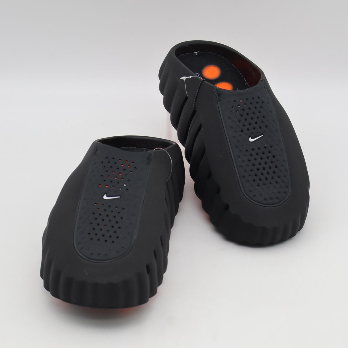 HQ4307-001 Nike Mind 001 Mules Black Hyper Crimson White Chrome (Men's)